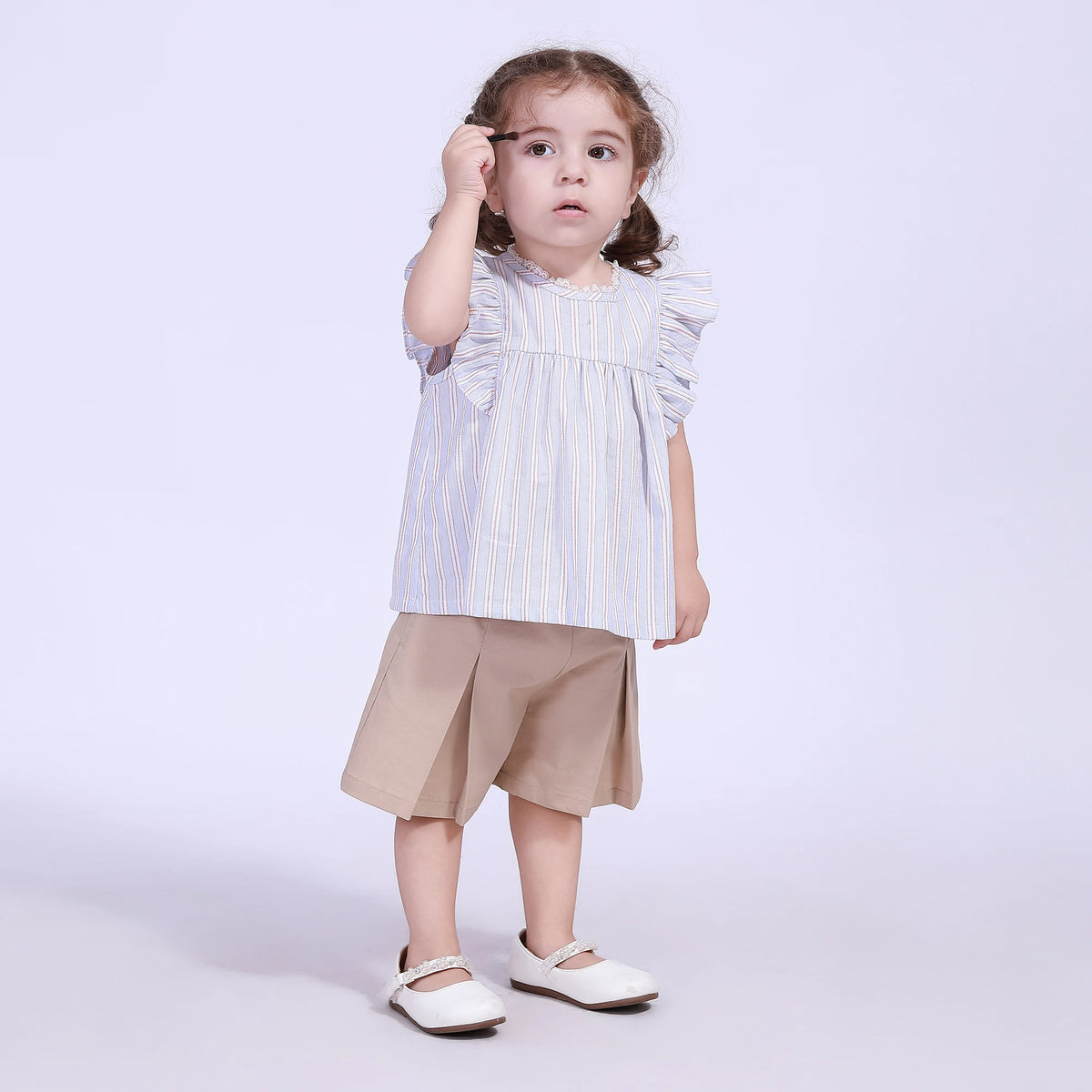 Plain Shorts for Baby Girl Image