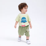 Printed Street Look Shorts for Baby Boy Image