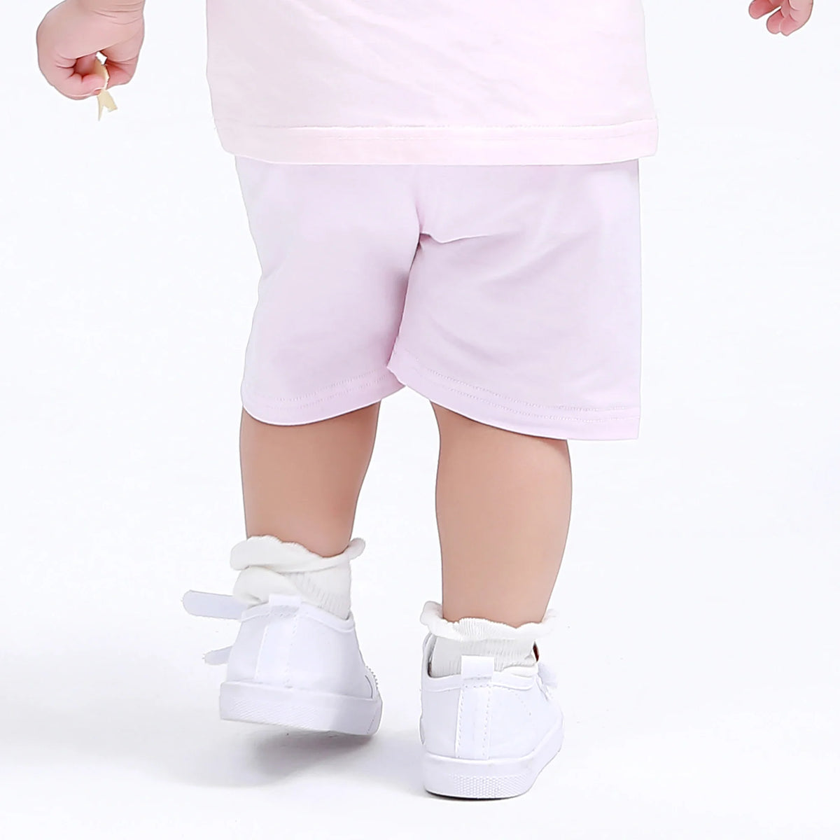 Floral Street Look Shorts for Baby Girl Image