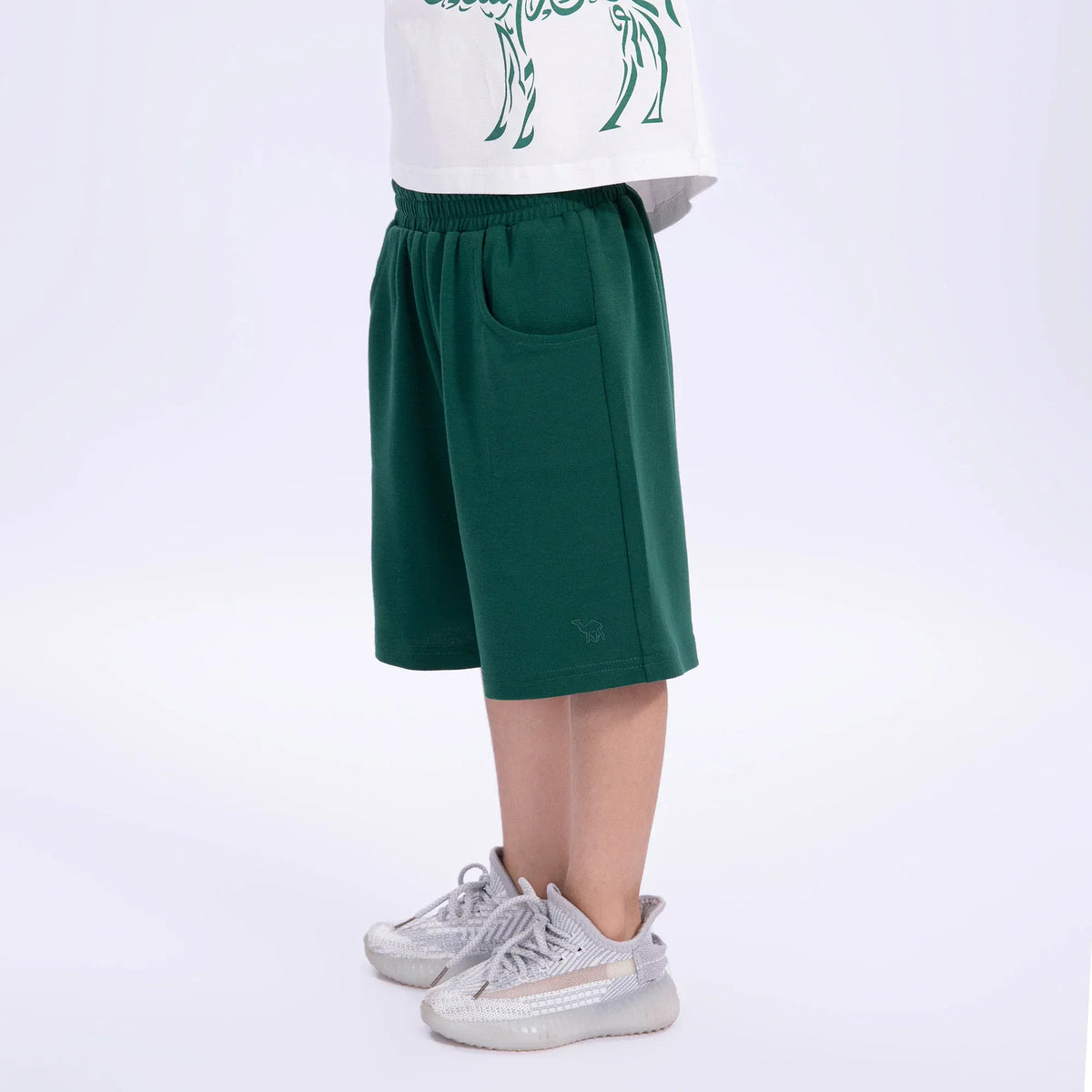 Embroidery Casual Shorts for Boys Image