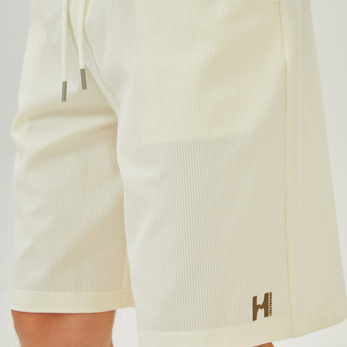 شورت كاجوال مزين بطباعة للرجال