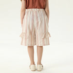 شورت مخطط للبنات