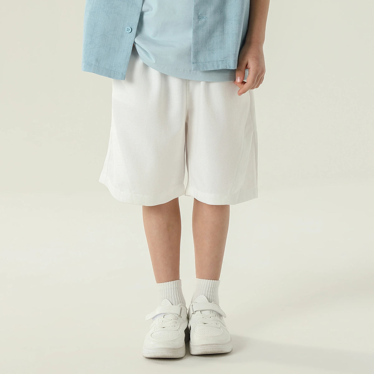 شورت كاجوال بخصر مطاطي للأولاد