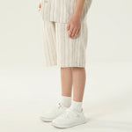 شورت كاجوال مخطط للأولاد