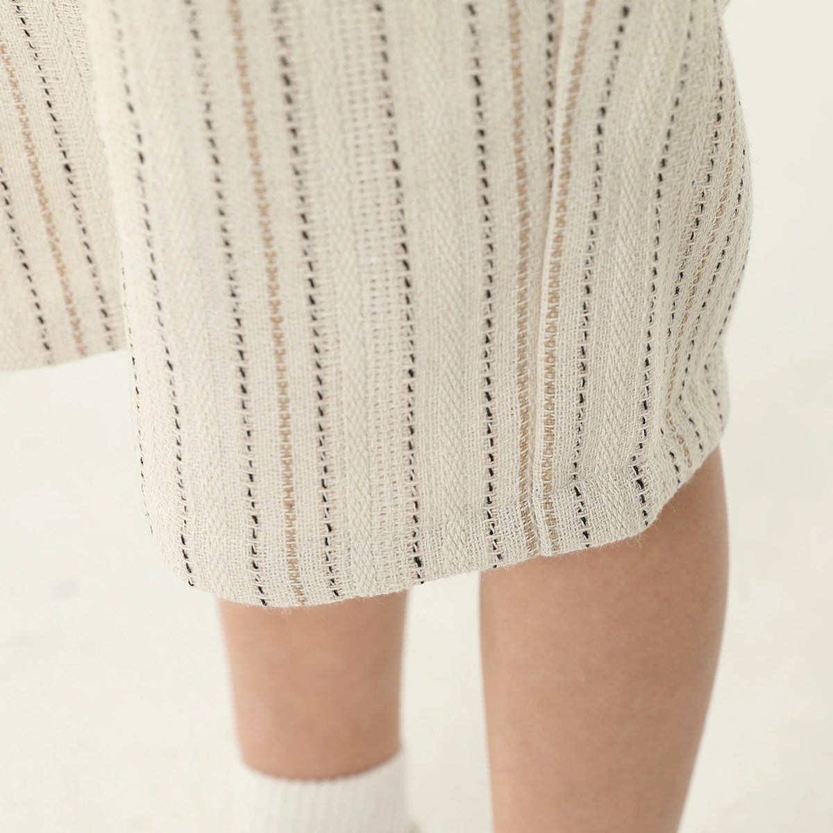 شورت كاجوال مخطط للأولاد