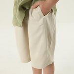 شورت مزين بطباعة للأولاد