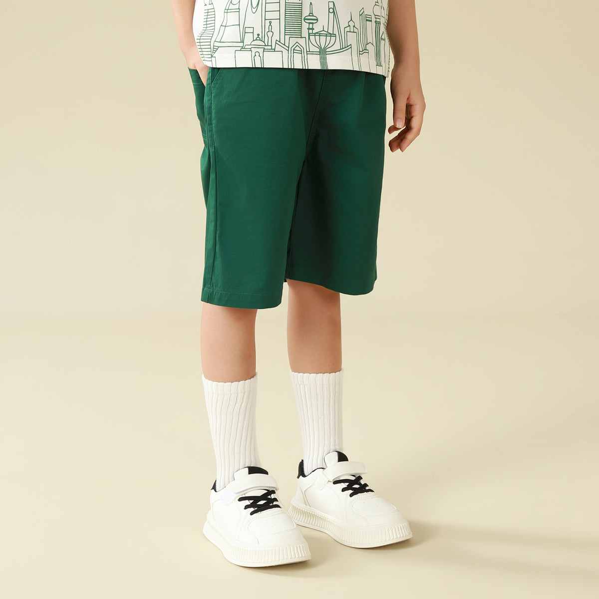 Plain Shorts For Boys