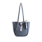 Free Grey Blue Elegant Shoulder Bag for Women Image