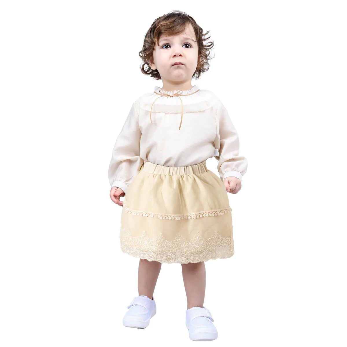 Embroidery Formal Skirt For Baby girl Image