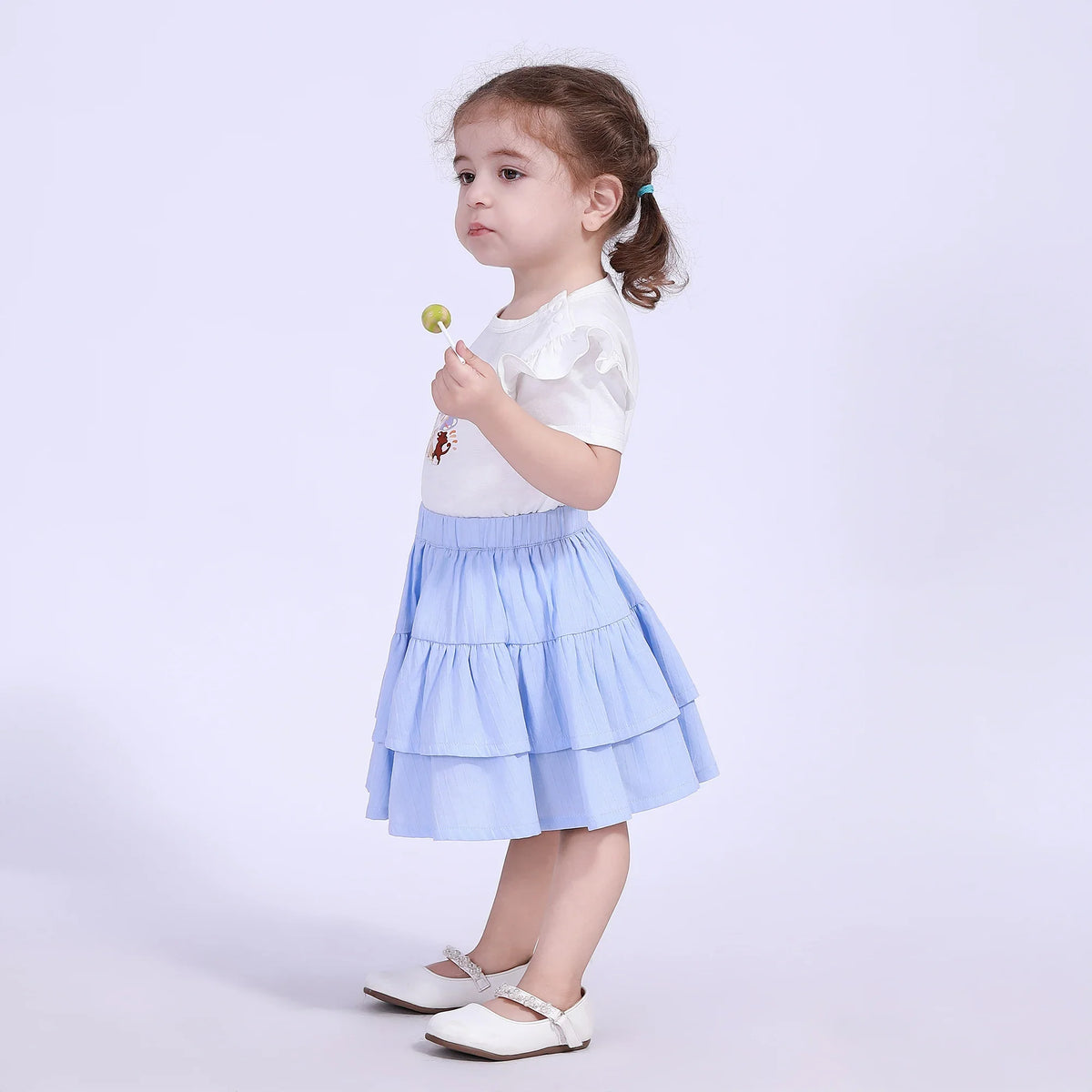 Jacquard Skirt for Baby Girl Image