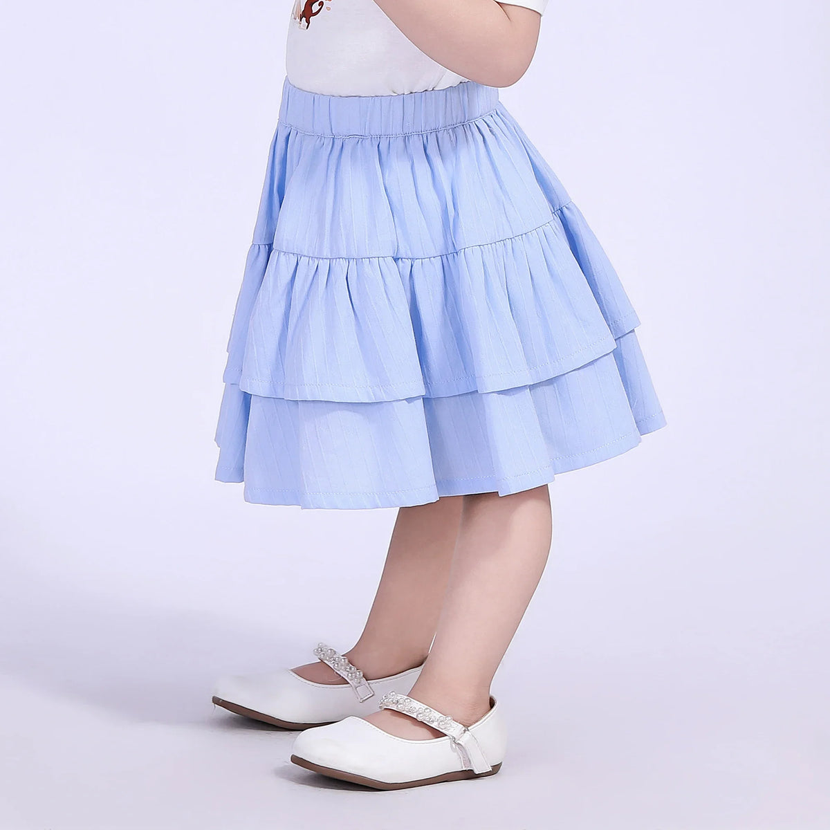 Jacquard Skirt for Baby Girl Image