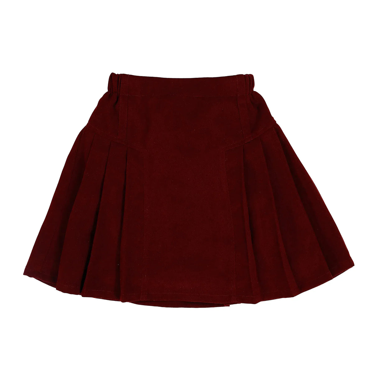 Casual Plain Skirt for Girls Image