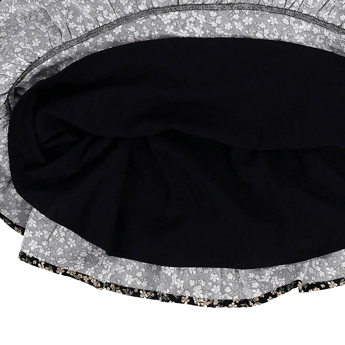 Casual Floral Skirt for Girls Image