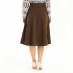 Elegant Plain Skirt for Women Image