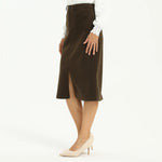 Elegant Plain Skirt for Women Image