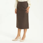 Elegant Solid Skirt for Women Image
