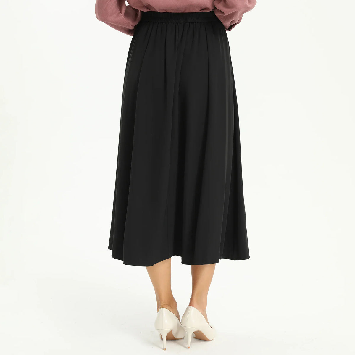 Elegant Plain Skirt for Women Image