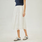Street Look Embroidery Skirt For Women