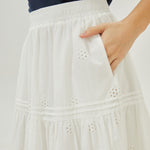 Street Look Embroidery Skirt For Women