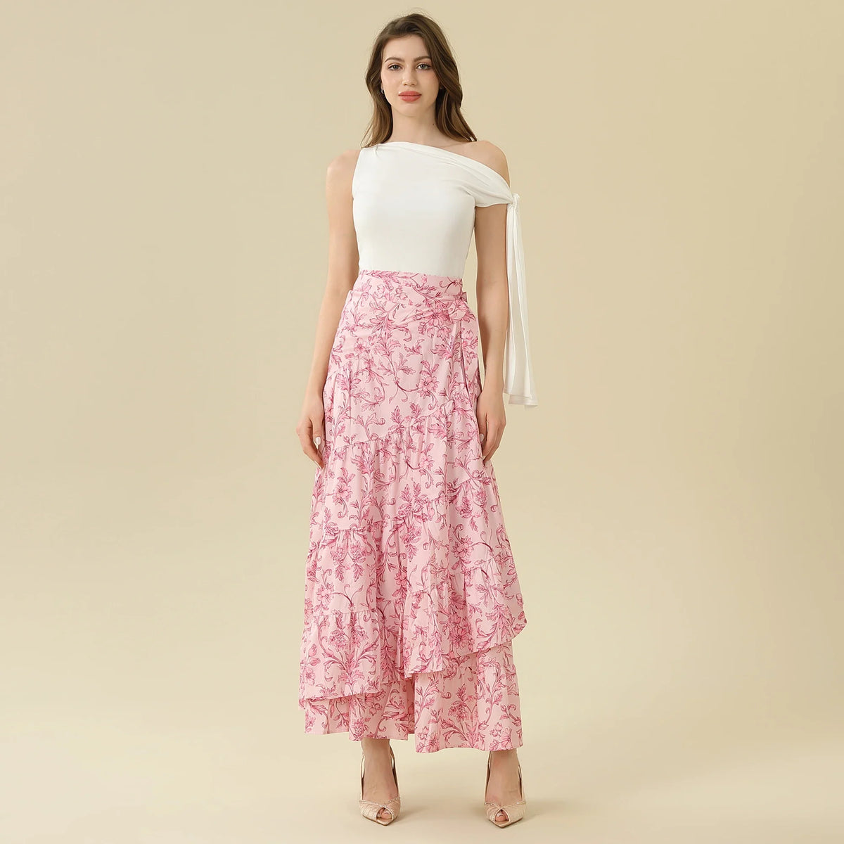 Floral Skirt For Women