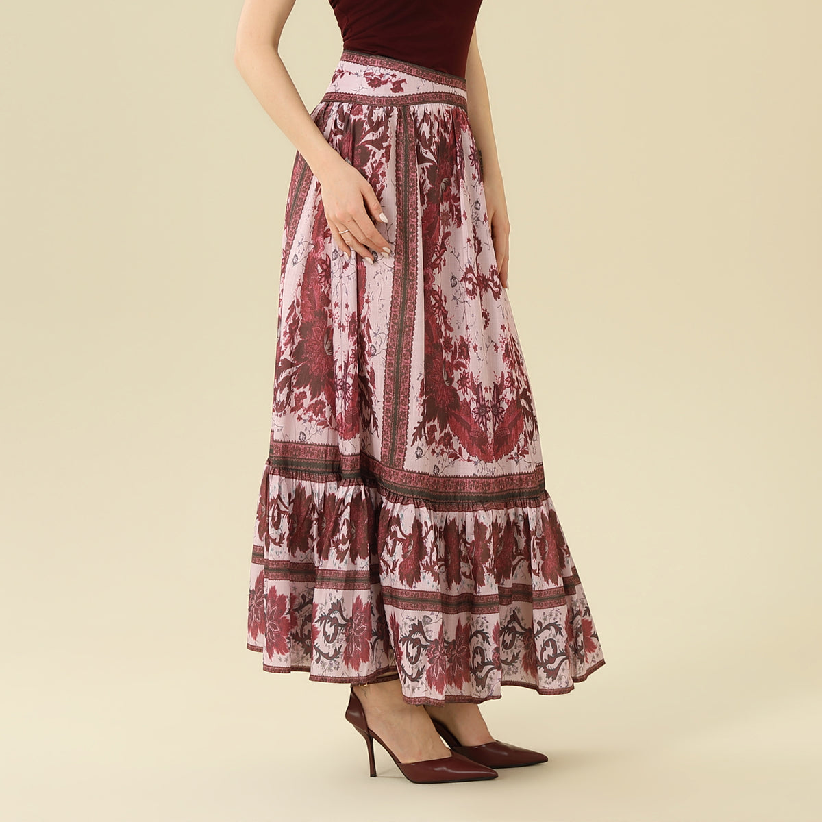 Floral Skirt For Women