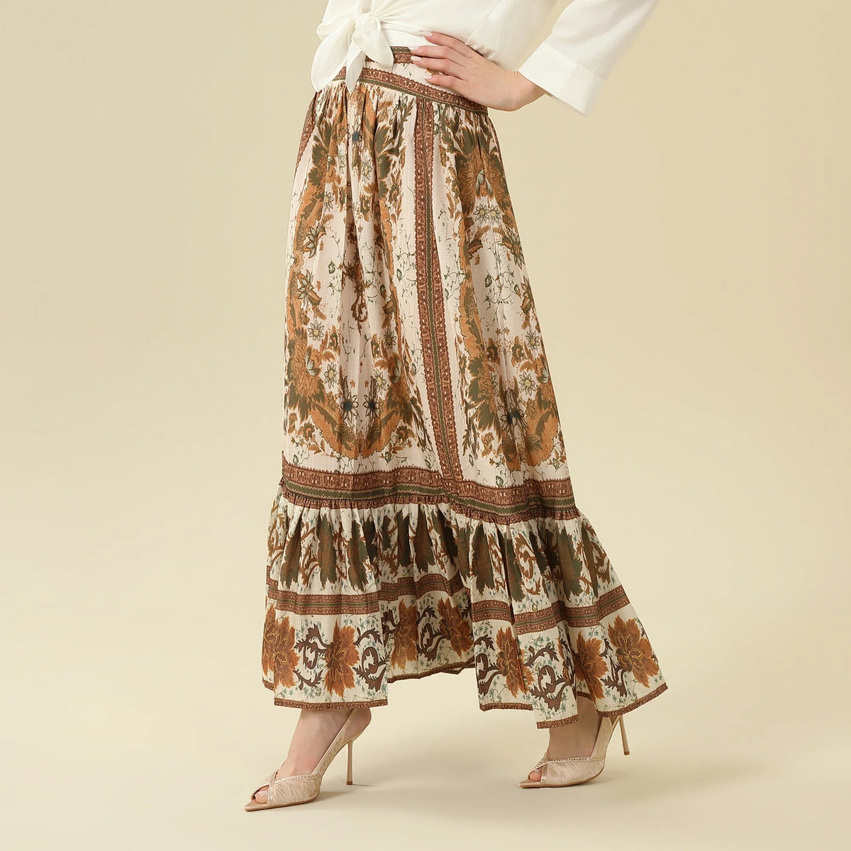 Floral Skirt For Women