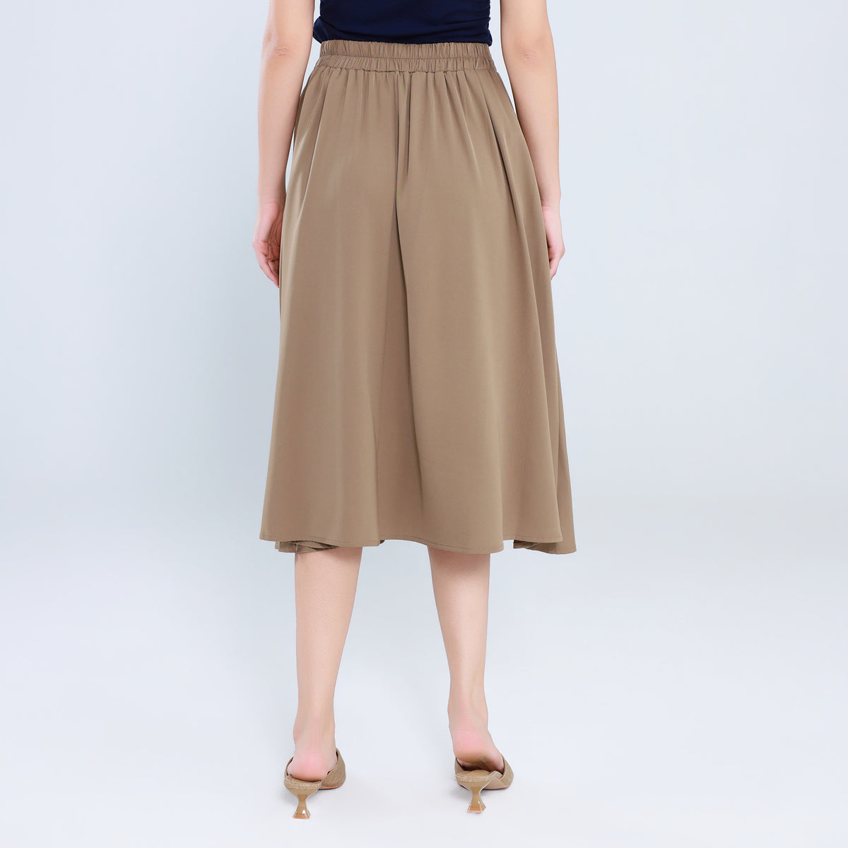 تنورة ساده أنيقة للنساء