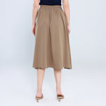 تنورة ساده أنيقة للنساء