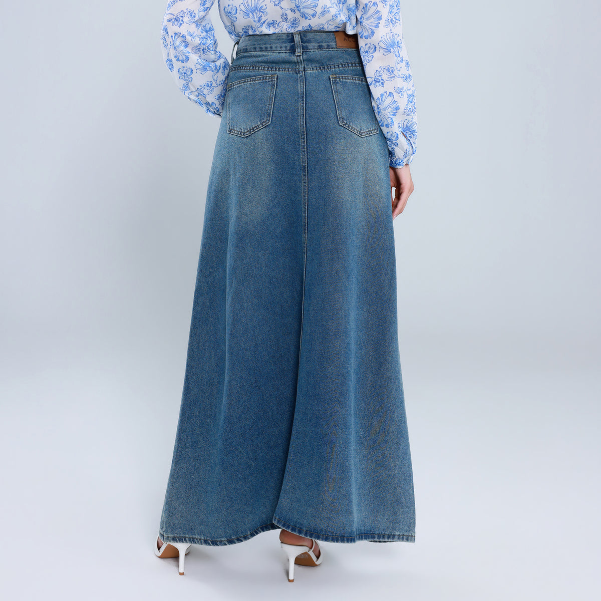 تنورة جينز كاجوال للنساء