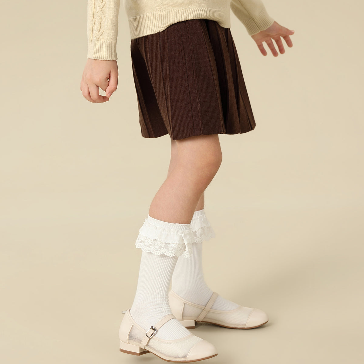 Jacquard Skirt For Girls