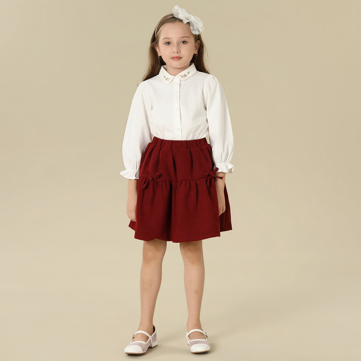 Plain Skirt For Girls