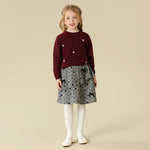 Jacquard Skirt For Girls