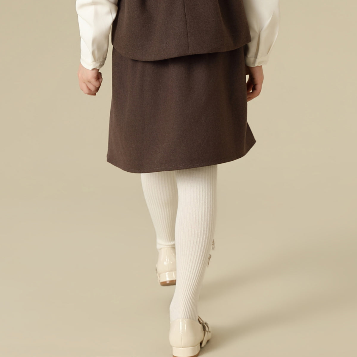 Solid Skirt For Girls