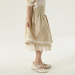 تنورة مطرزه للبنات