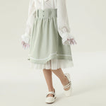 تنورة مطرزه للبنات