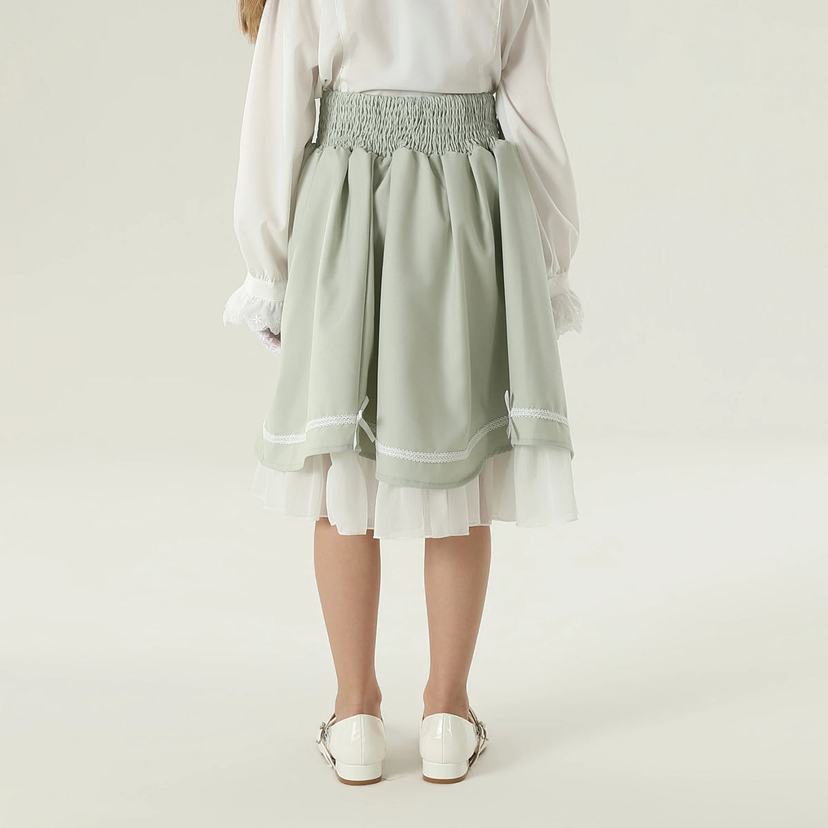 تنورة مطرزه للبنات