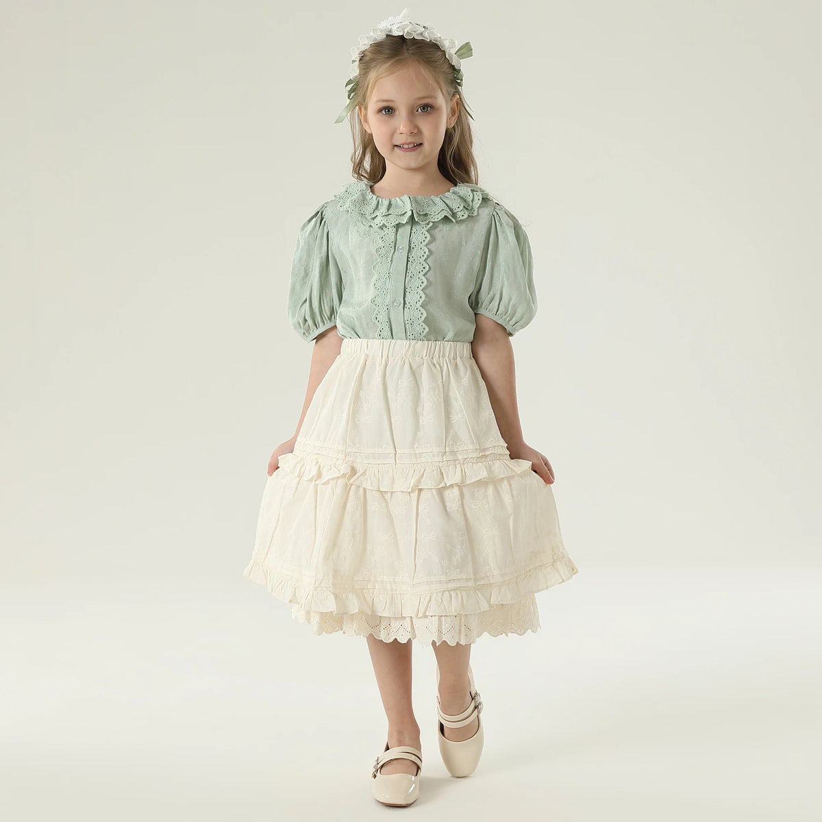 تنورة جاكار للبنات