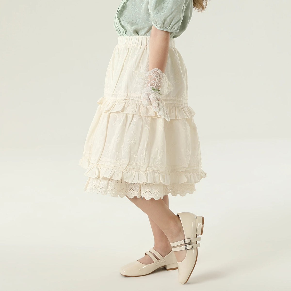 تنورة جاكار للبنات