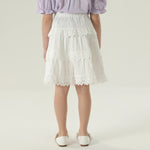 تنورة دانتيل للبنات