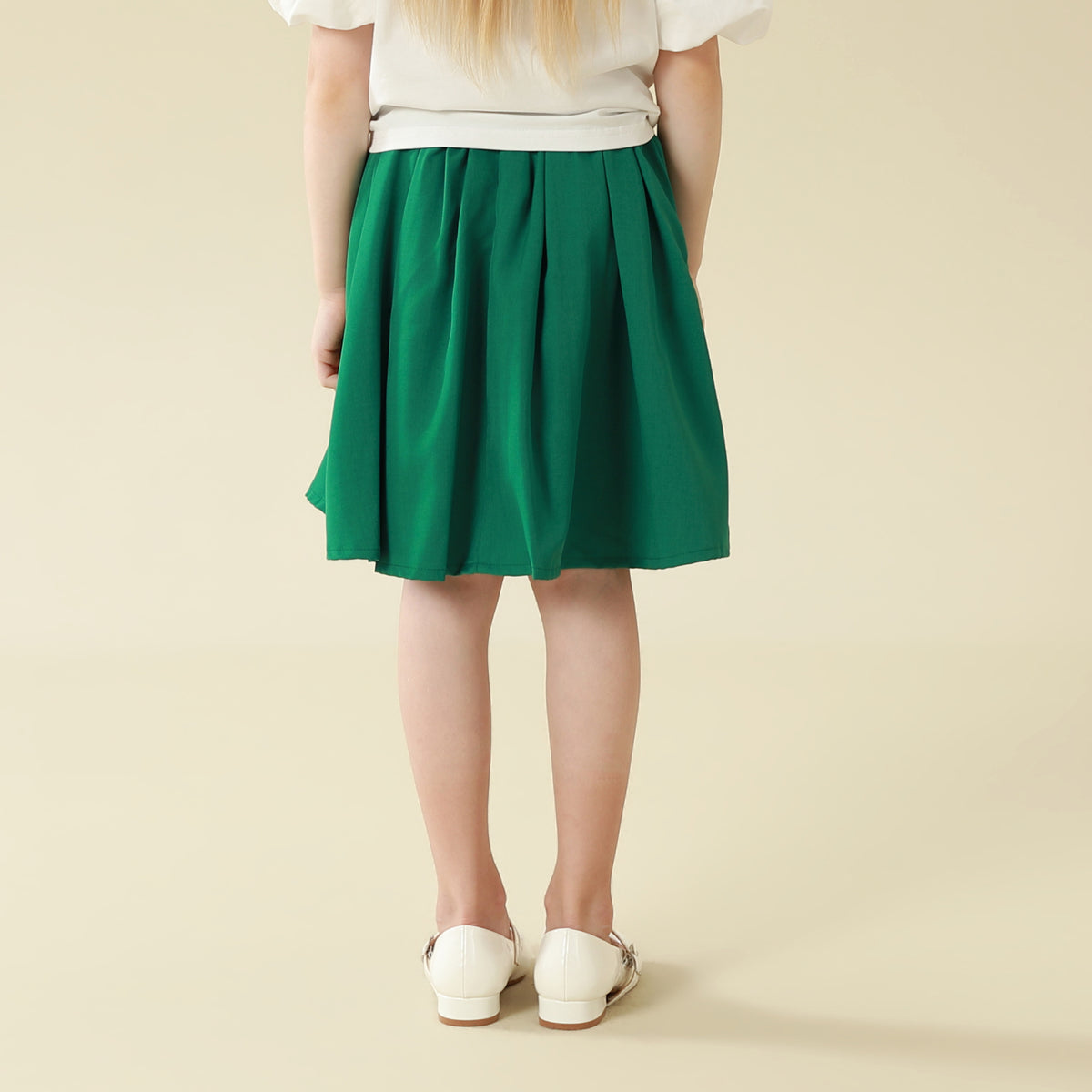 Solid Skirt For Girls