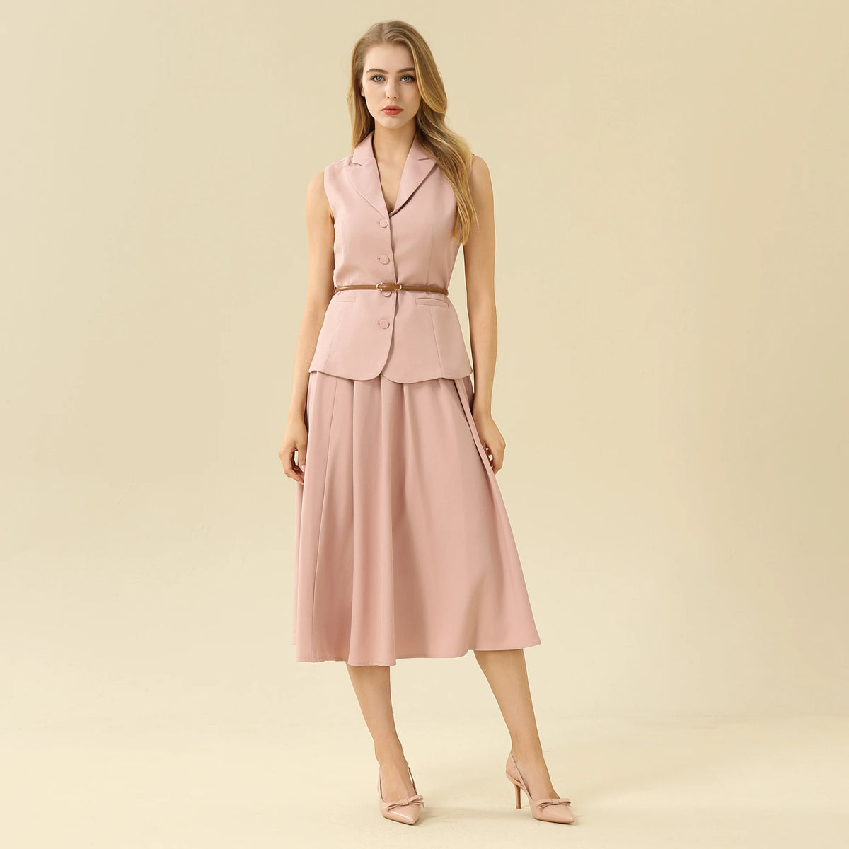 Solid Skirt For Women