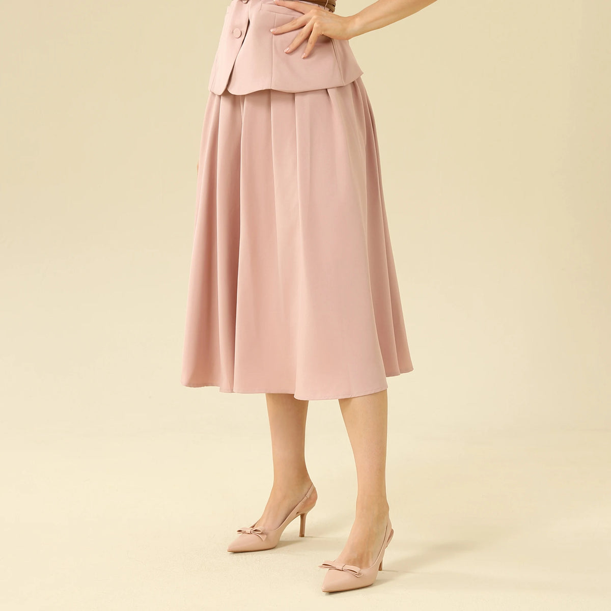 Solid Skirt For Women