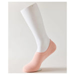 35-40 Grey Pink Socks for Women Image