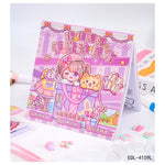 Free Multicolor Sticker Book Image