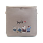 Free Beige Storage Basket Image