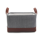 Free Grey Brown Storage Basket Image