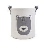 Free Grey Storage Basket Image