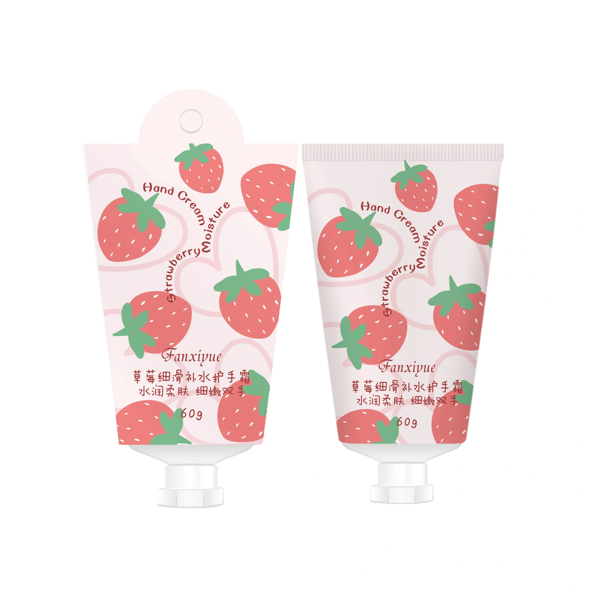 كريم مرطب لليدين بخلاصة الفراولة