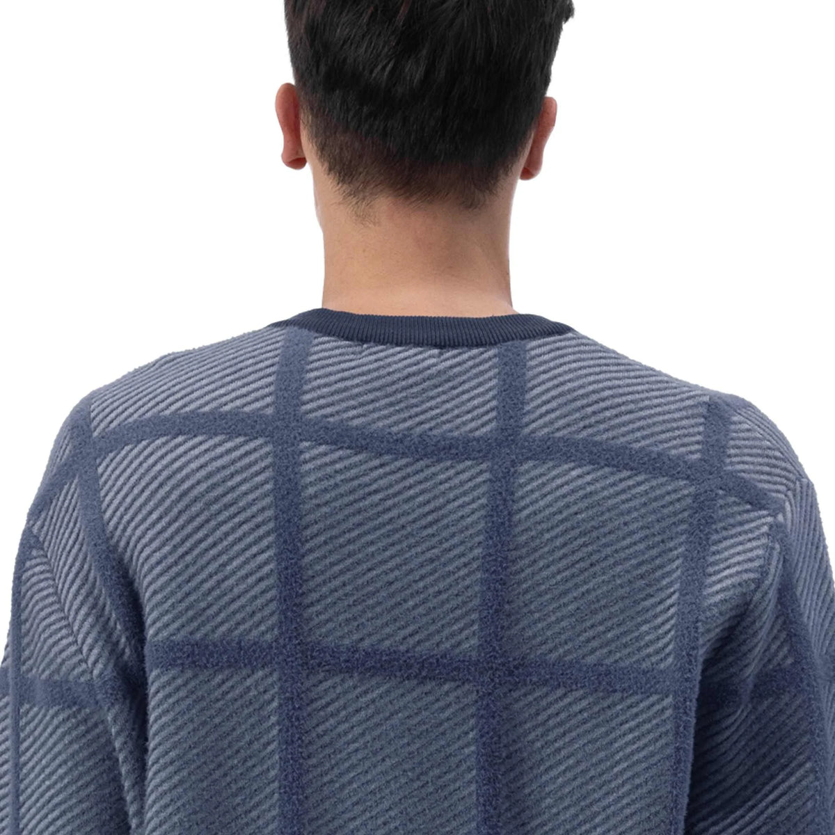 Checked Casual Sweater For Men