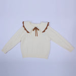 Casual Jacquard Sweater for Girls Image